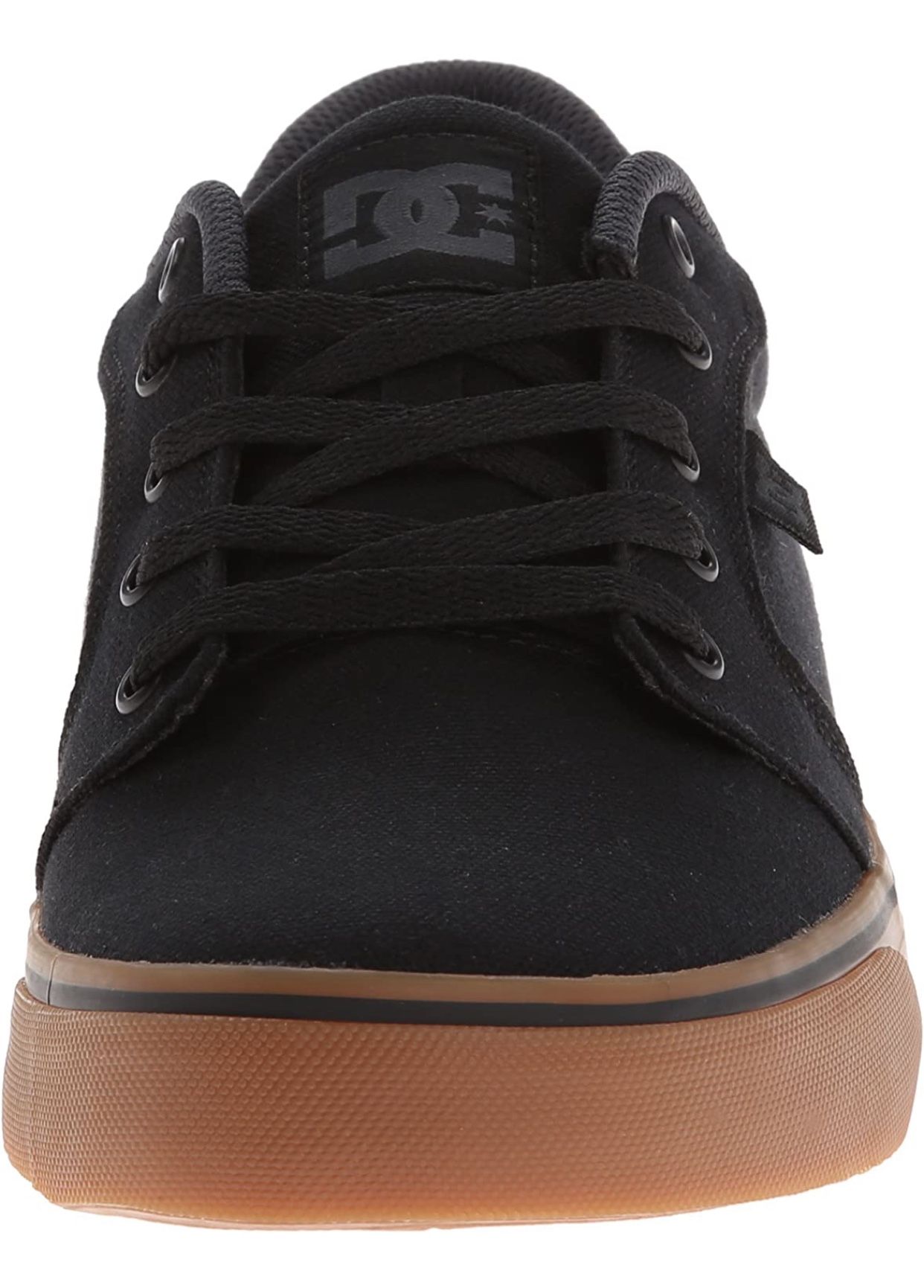 DC Anvil TX 320040-BGM Mens Black Canvas Skate Inspired Sneakers Shoes 9.5. New Mens Anvil Skate Shoes - BLACK/GUM / 8 | DC Shoes main image 4