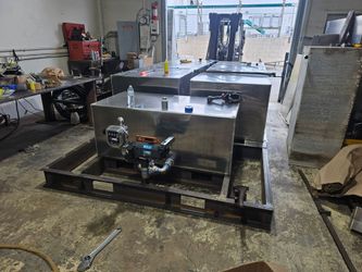 Custom 100 gallon  multi pack fuel skids