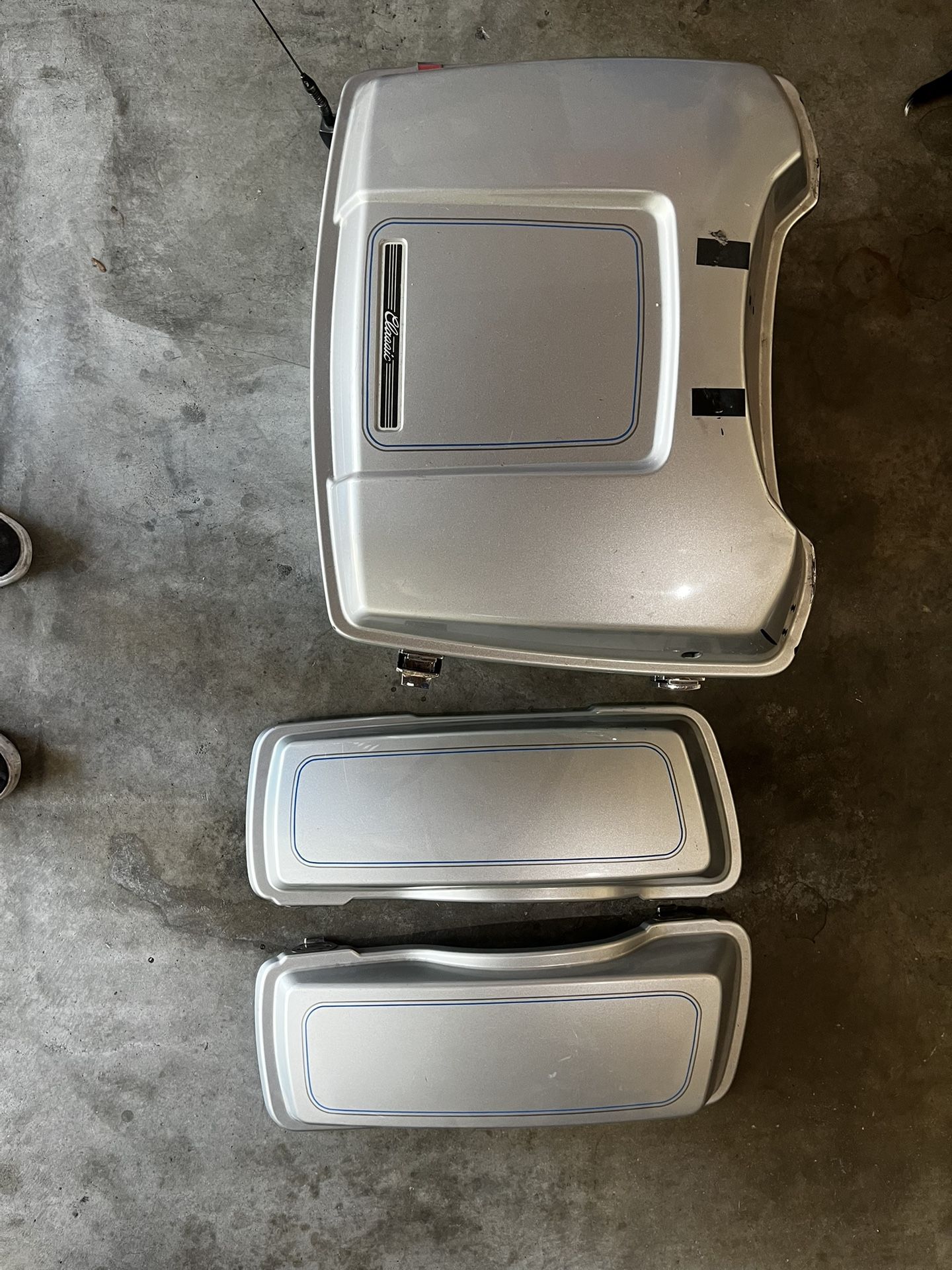 Harley Davidson Touring Hard Bag(Rear) And Saddle Bag Lids
