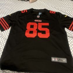 Nike George Kittle #85 San Francisco 49ers jersey in like-new condition. Clean with no stains or damage. Comfortable and great for game day or casual 