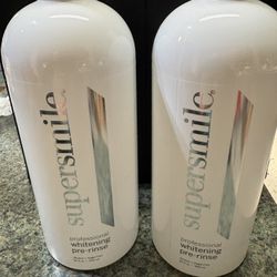 New Two Supersmile whitening pre-rinse 32oz