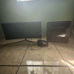 Monitor/pc Case/headsets