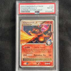 POKEMON SLAB Charizard G Lv.X PSA8