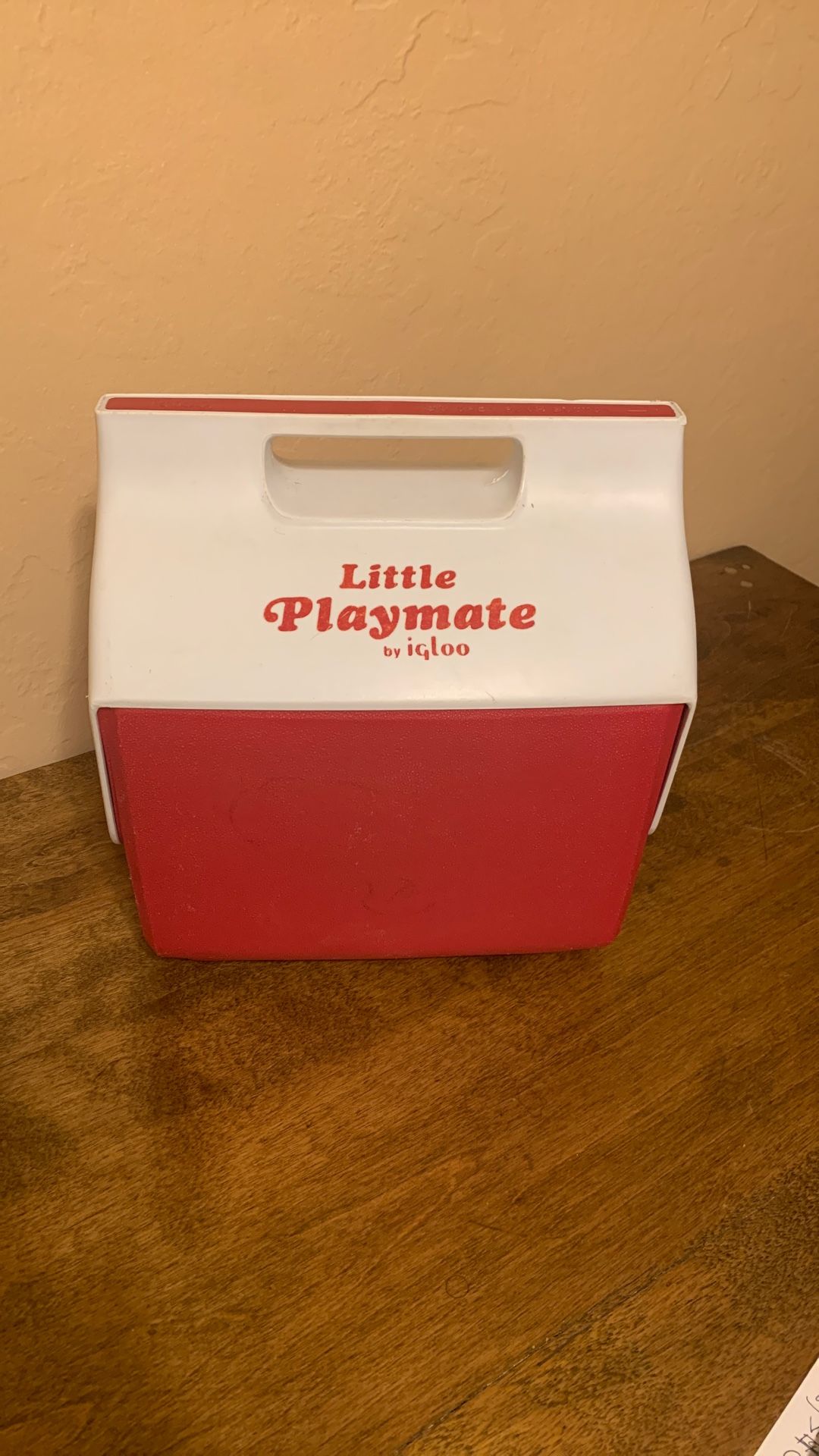 Vintage Little Playmate Personal Travel Cooler. Mint