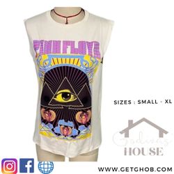 VINTAGE EDGE GRAPHIC TANK