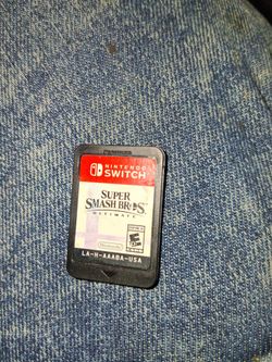Super smash Bros ultimate for Nintendo switch