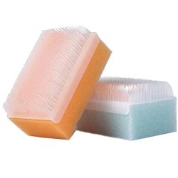 2-in-1 Brush/Sponge For Baby Cradle Cap/Bathing