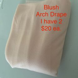 Blush Arch Drape