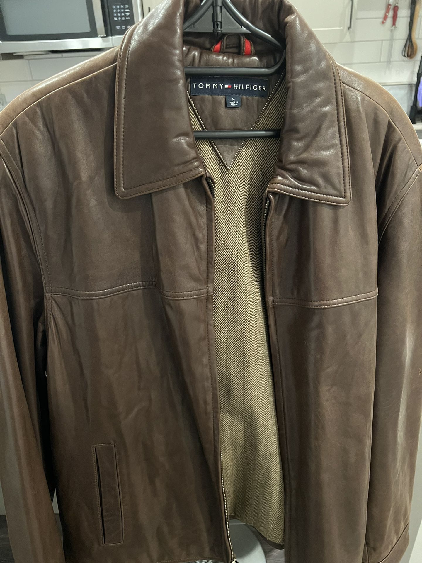 Tommy Hilfiger Genuine Leather Jacket