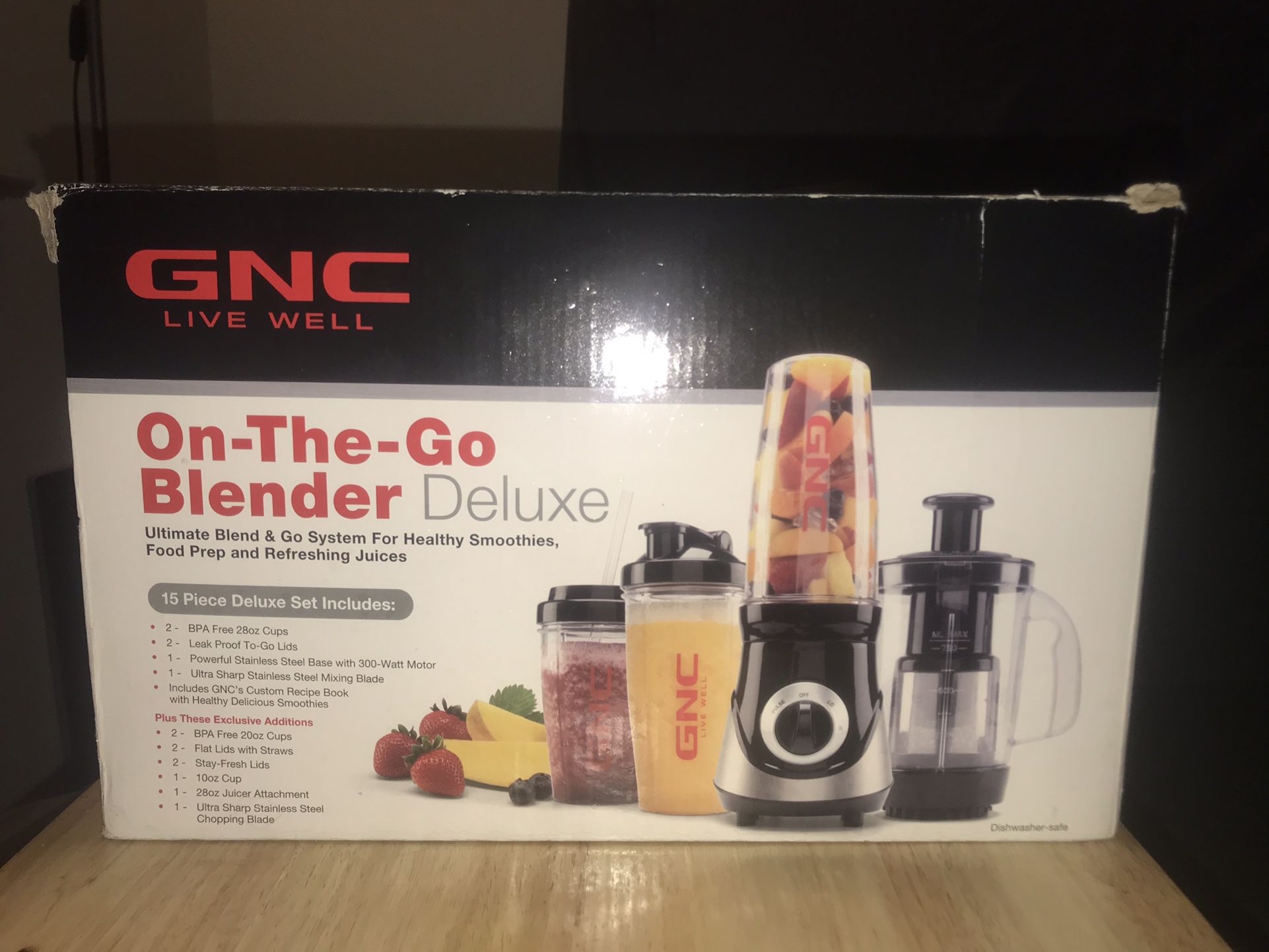 GNC On the Go Blender Deluxe