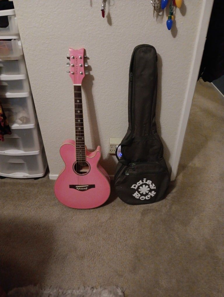 On SALE Daisy Rock (6) String Guitar