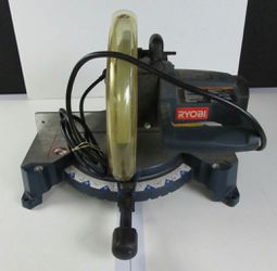 RYOBI TS1350 240V Compound Mitre Saw 10” 254mm Complete Tested Working