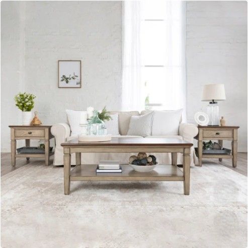 Pike & Main Blaine 3-piece Occasional Table Set