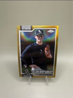 2026 Topps Chrome Colson Montgomery Image Variation Gold /50 RC