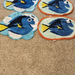 Finding Dory Bathroom Rugs