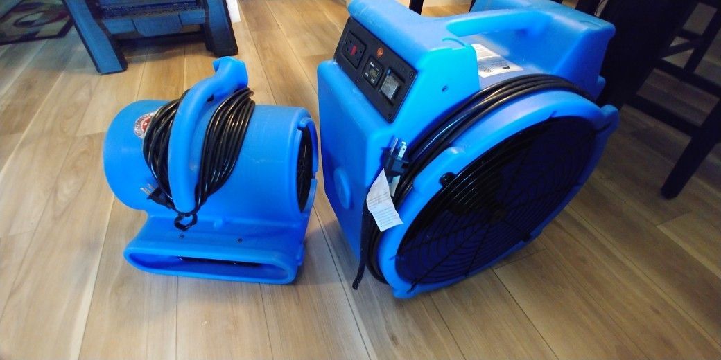 3, B-Air Polar Bear PBX24 Axial Fan And Air Mover's