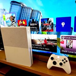 Xbox One S with Red dead redemption 2, Skate 3 and Dead by Daylight
