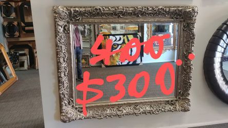 Antique frame with mirror 49x61
