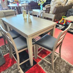 Diningroom Furniture Dining Table Sets Only $49 Down No Credit Needed Financing 