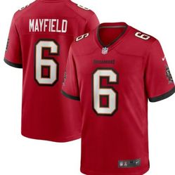 New! Baker Mayfield Tampa Bay Buccaneers Nike Team Game Jersey - Red XL

