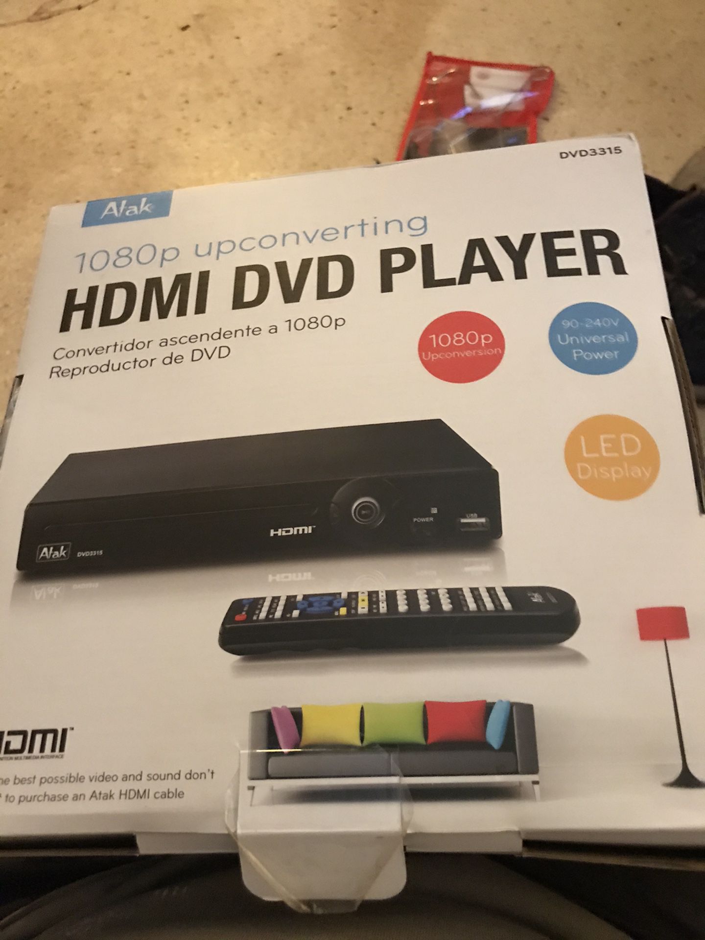 Atak HDMI DVD player
