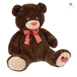 New XL Plush Brown Bear 