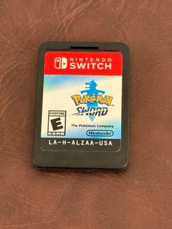 Nintendo Switch Pokemon Sword Game Cartridge