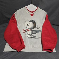 Sweatshirt, Ladies Snoopy-Themed. Original Owner, Dry-Cleaned Recently