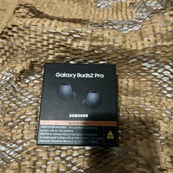 Brand new Unopened Samsung Galaxy Buds2 Pro, Graphite Color 