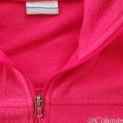 Pink Long Sleeved Columbia Women's Jacket  - Size Small