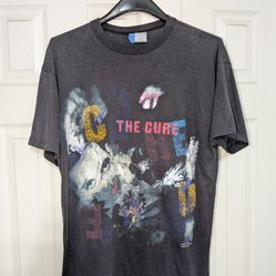 The Cure - the Prayer 1989 Tour Shirt