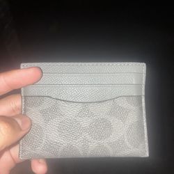 Coach card holder