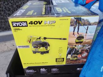 Ryobi 40v pressure washer