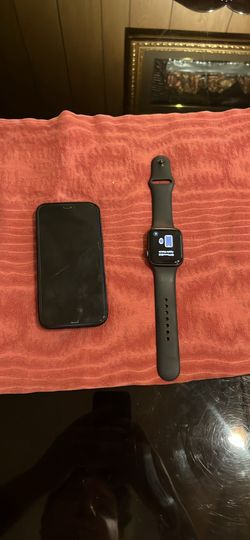 iPhone Mini 12 and Apple Watch