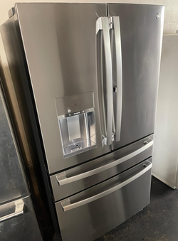GE 4-Door Refrigerator Stainless Steel FrenchDoor