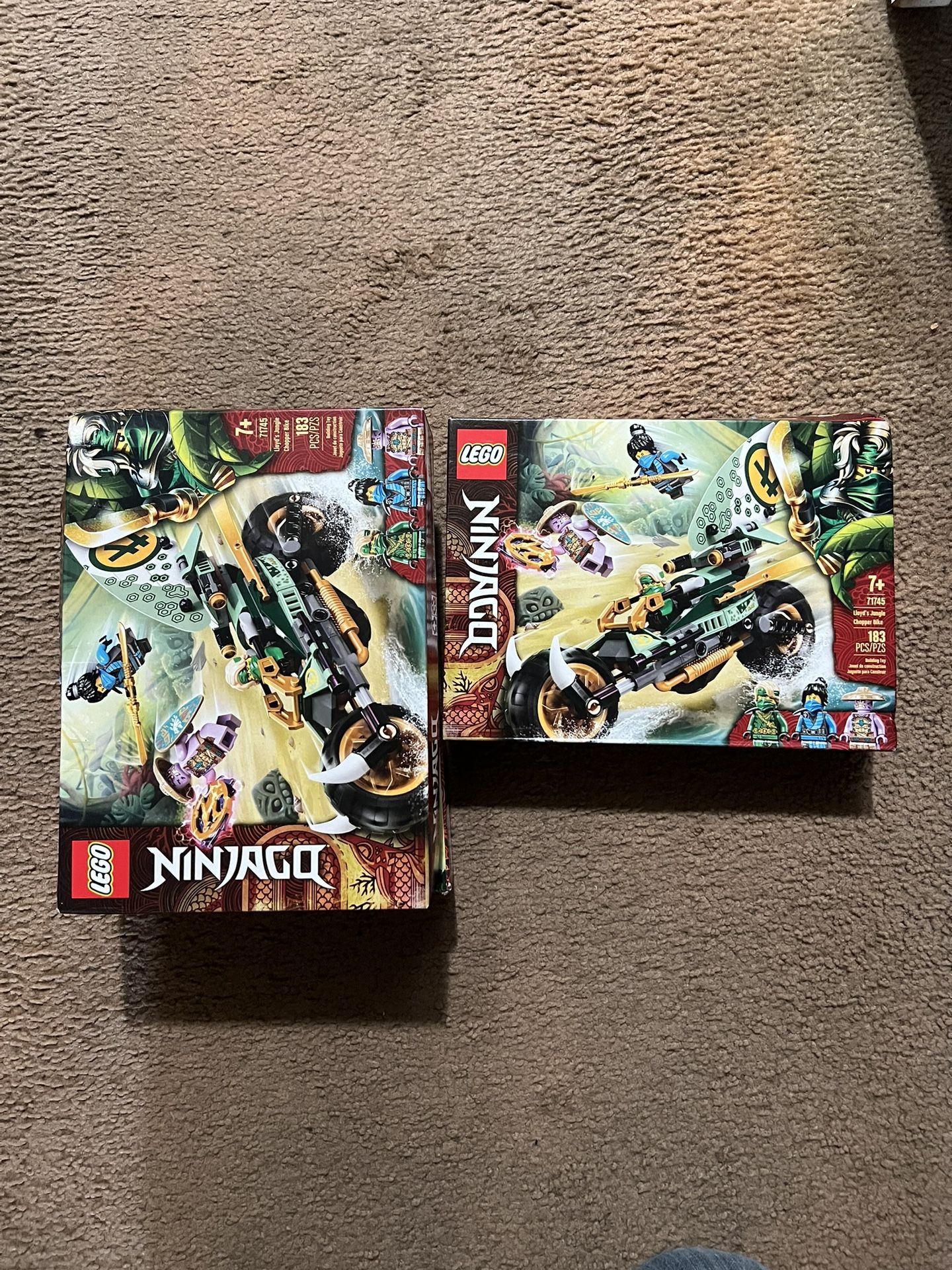 Lego Ninjago Lloyd's Jungle Chopper Bike 71745