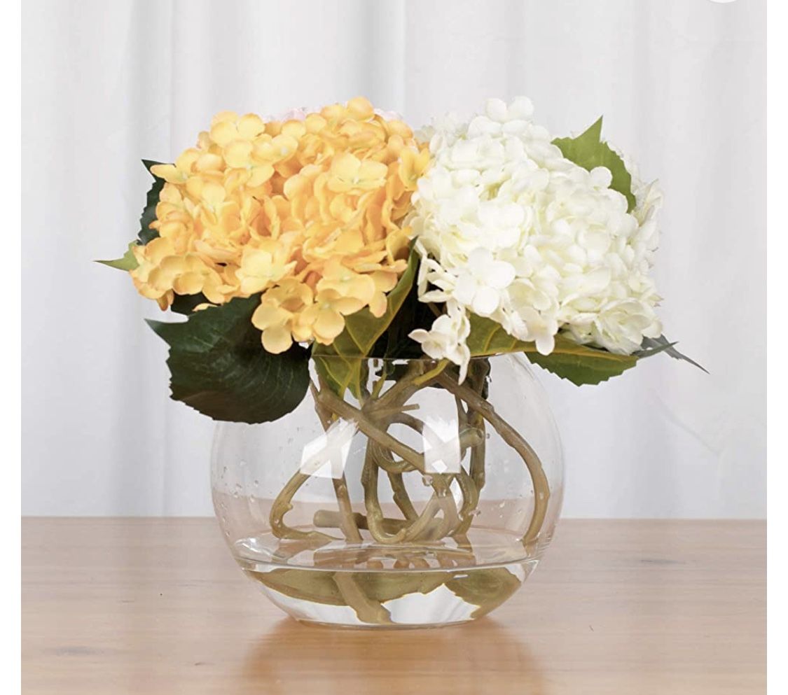 33 Glass Fishbowl Vases Flowers, Fish, Plants, Centerpieces, Candy