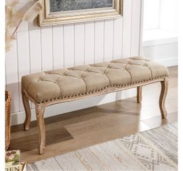 Vintage wood bench, new
