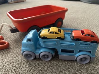 FREE Green Toys Wagon & Car Carrier