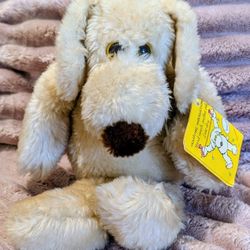 NOS Vintage 1980 Le Mutt Plush Dog Puppy 18” Francesca Hoerlein Franland Stuffed
