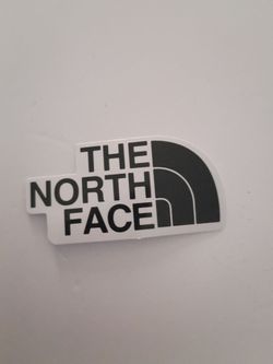 The North Face sticker