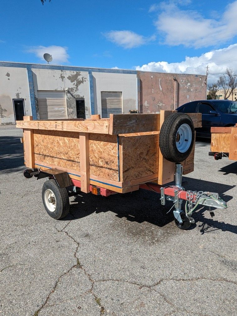 4x6 Utility Trailer Atv Motorcycle Landscape Gear & Toy Hauler