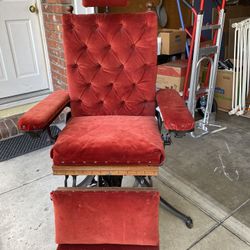 Vintage Dental Chair and Drill