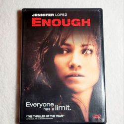 Enough DVD (2002) 