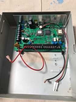 Household fire and burglary warning system control unit (Bosch D2212B, D2212BE)