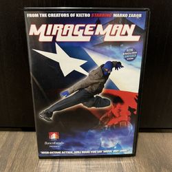 Mirageman Movie DVD with Case NO MEETUPS