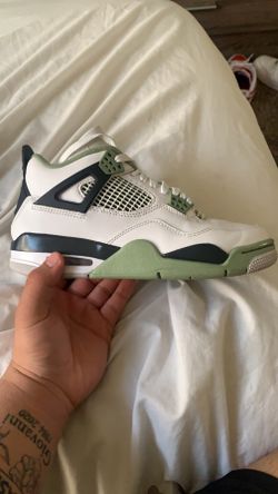 Women Jordan 4 Seafoam