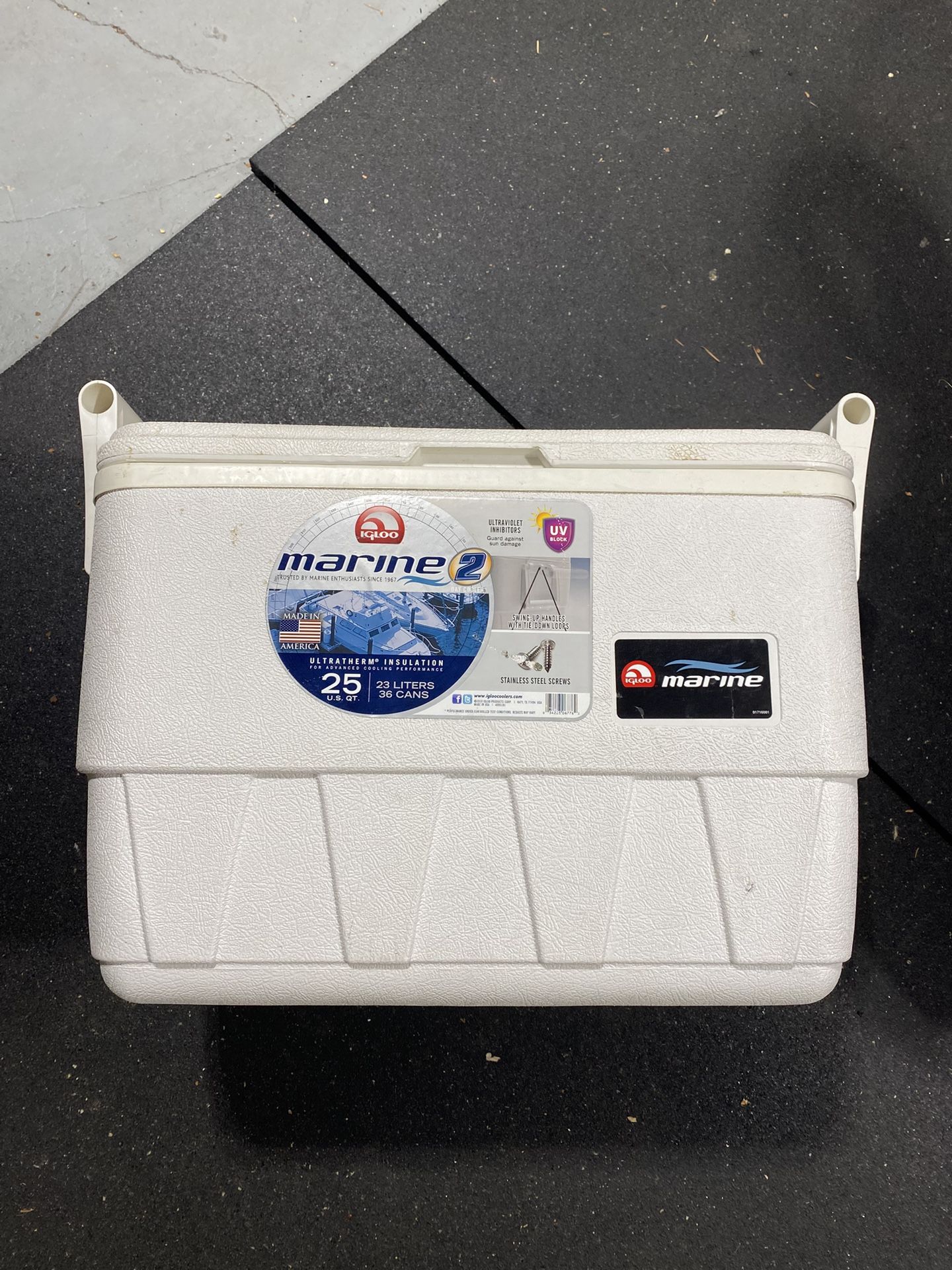 ❄️ Igloo Marine Ultra 25 Qt Cooler – Heavy-Duty & UV-Resistant ❄️ Perfect for boating, fishing, camping, or tailgates!