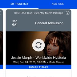 Jessie Murph VIP Tickets