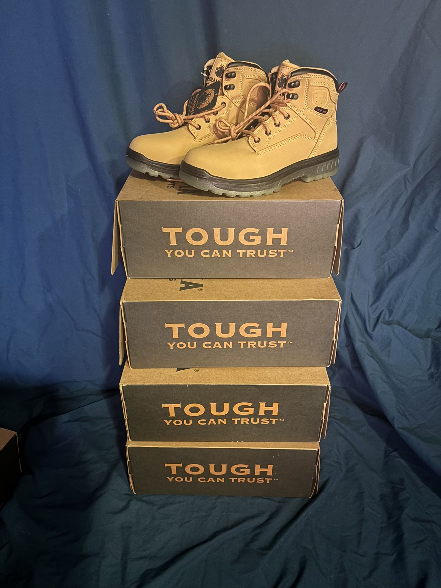 NEW Brahma Women's Combustion 6" Steel Toe Work Boots